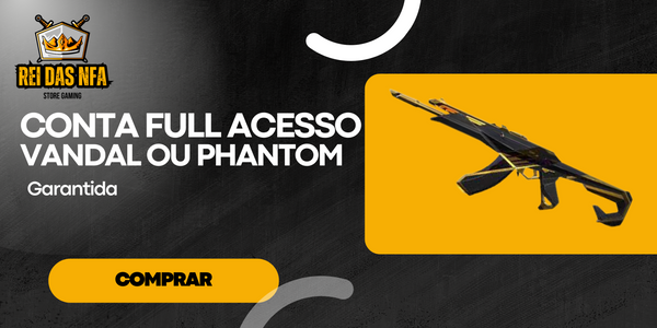 Contas Full Acesso Valorant Skin de Loja Vandal ou Phantom Garantida