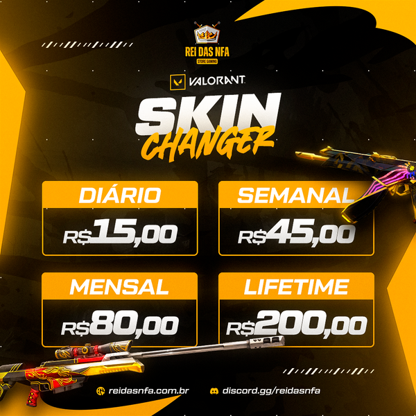 Skin Changer Valorant 100% Funcional Key Diaria